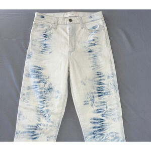 Joe's The Bella 11" High Rise Skinny Fray Ankle Stretch Jeans. Tie Dye, 26. EUC!